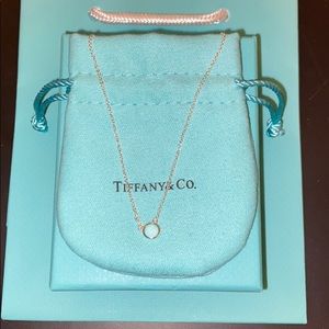 Tiffany Elsa Peretti Turquoise Necklace 16in